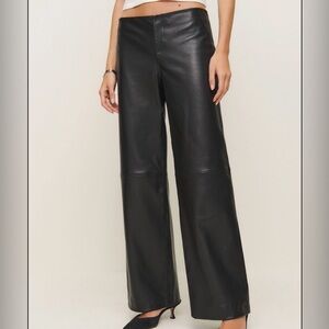 Veda Vida Low Rise Leather Pant